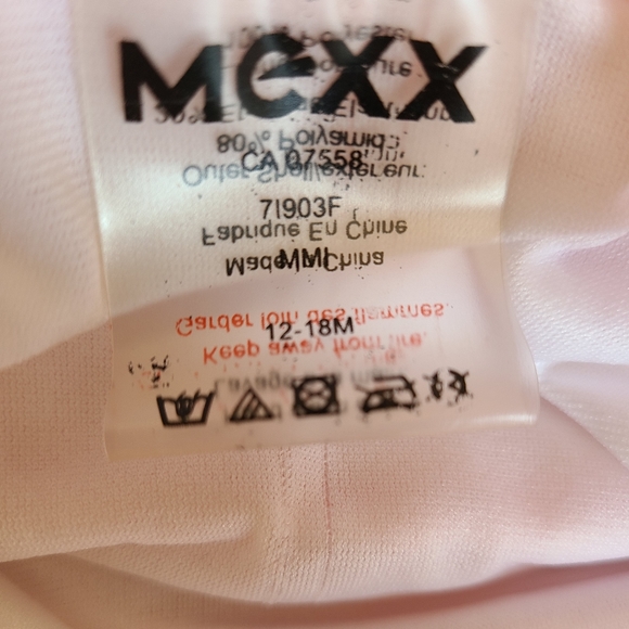 MEXX light pink ruffled one piece swimsuit - Picture 3 of 3